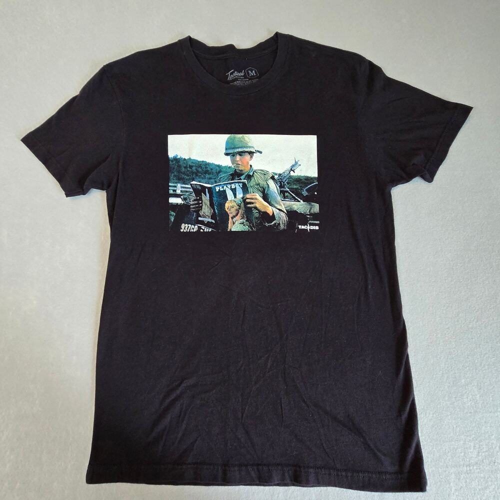 Tactical Dis Full Metal Jacket Vietnam War Graphic Design Men's T-Shirt - Medium